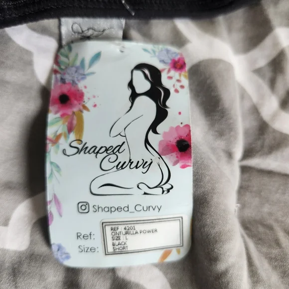 Silhouette Waist Cincher Black Size Large (Fits Like A Medium) - Picture 4 of 5